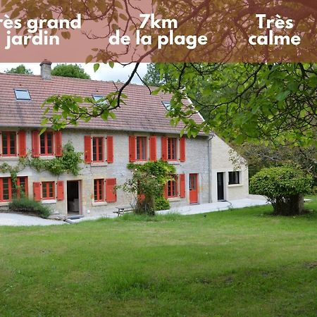 Maison typique - Très grand jardin - 7km de la mer Fontaine-Henry Extérieur photo